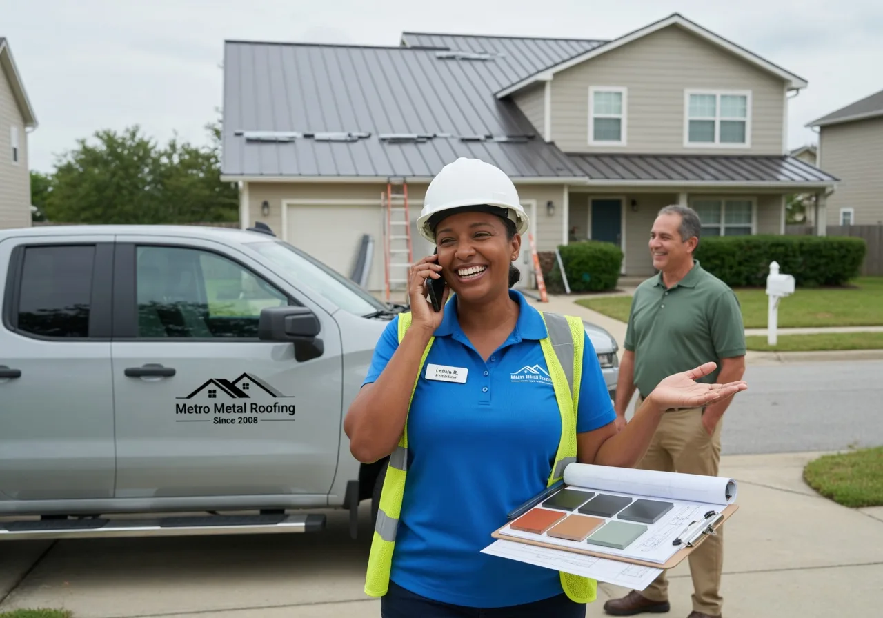 Storm Damage Metal Roof Repair in Vestaburg, PA
